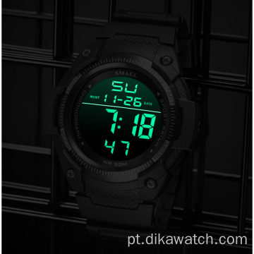 Relógios masculinos de luxo de primeira marca SMAEL Relógios de pulso esportivos